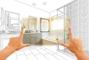Modernes Badezimmer in München